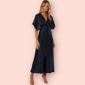 PETAL & PUP • RICKI MAXI DRESS - MIDNIGHT INDIGO